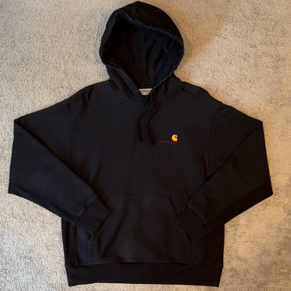 Carhartt Work In Progress (WIP) American Script Hoodie - Picture 1 of 5